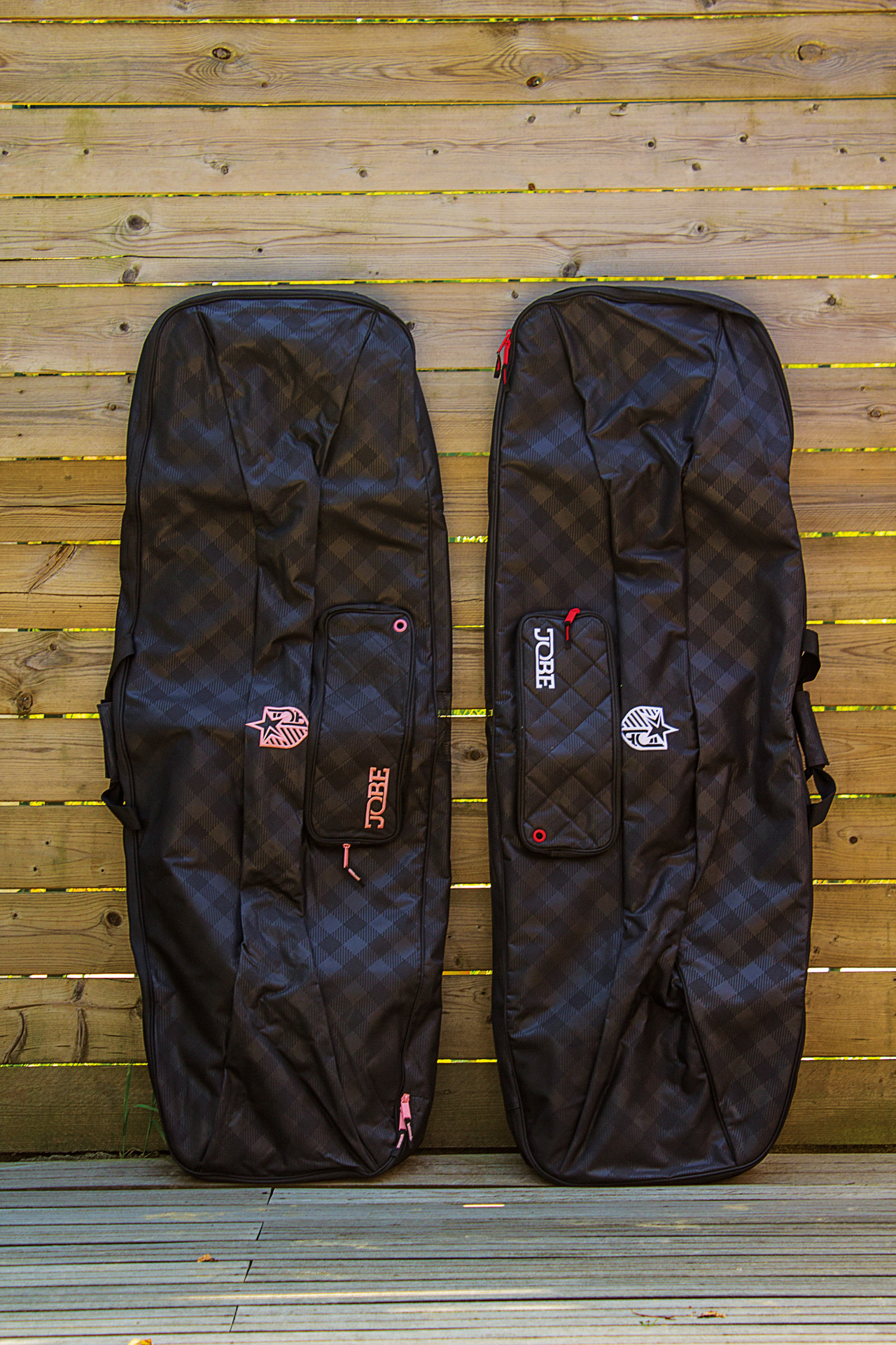 Carry your gear anywhere with the Jobe bags.